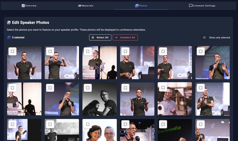 Speaker Photos
